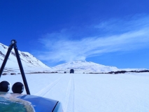 disco y volcan