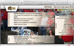 BIVOUAC - Del 3 al 15 de enero 2016